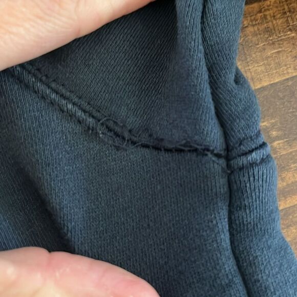 Chick-Fil-A “I Heart Waffle Fries” Embroidered Unisex Hoodie in Navy size XL - Picture 8 of 13